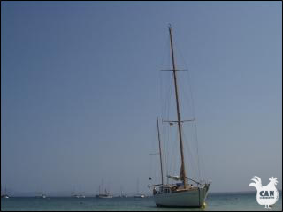 sailing on the Cote Vermielle