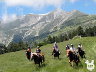 riding in the Vallespir