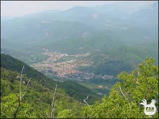 View of Arles sur Tech